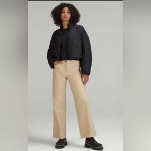 Lululemon City Sleek 5 Pocket Wide-Leg High Rise Pant